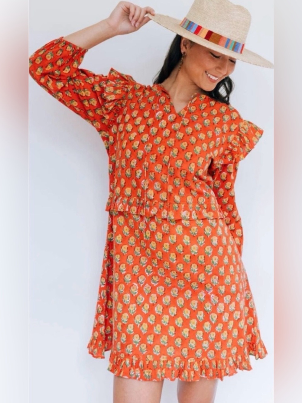 Sunshine Tienda Monaco Dress Desert Flower Small